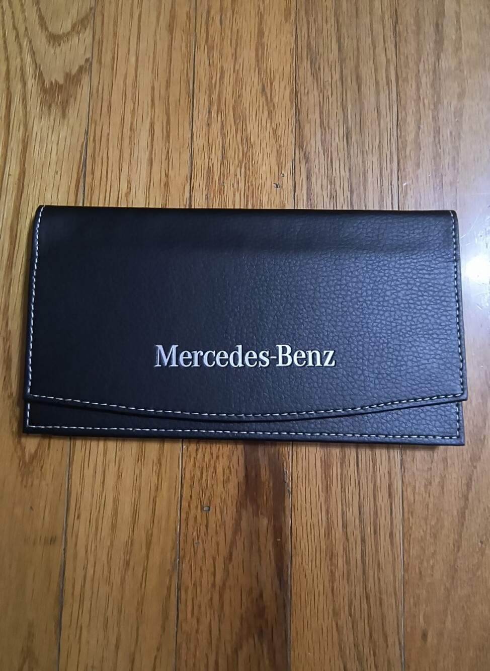 Mercedes-Benz car wallet document holder black